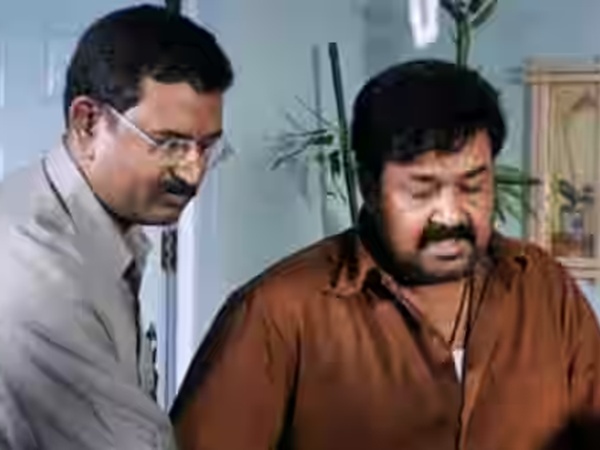 Blessy and Mohanlal