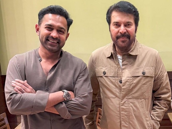 Asif Ali and Mammootty