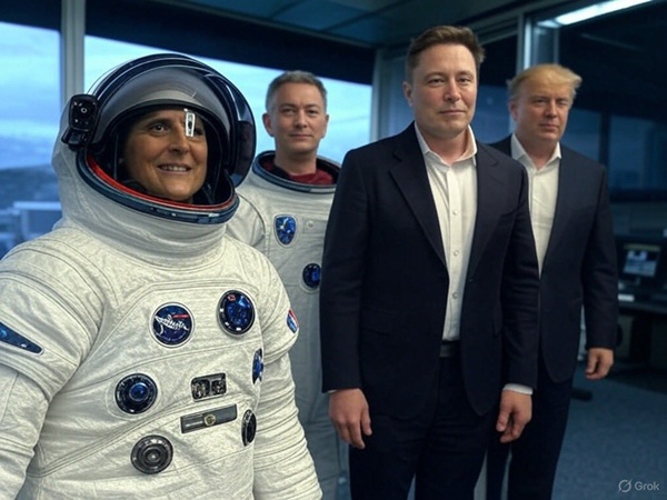 Sunita Williams - Back to earth
