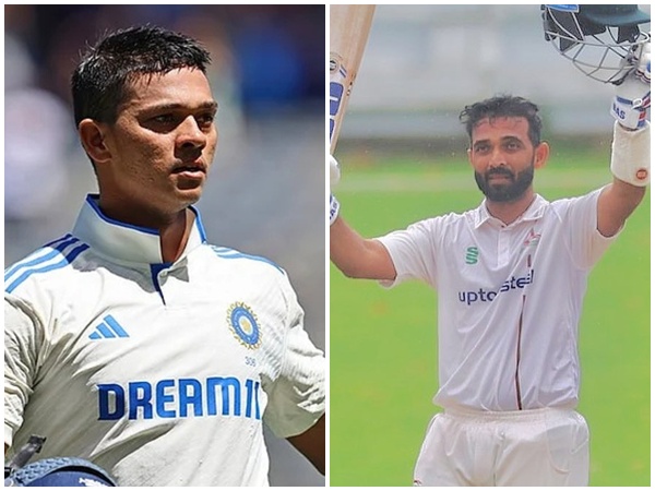 Yashasvi Jaiswal and Ajinkya Rahane