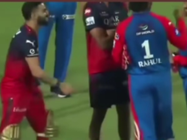 Virat Kohli and KL Rahul, Virat Kohli angry to KL Rahul, Kohli vs Rahul, Kohli Rahul Issue, Virat Kohli and KL Rahul, RCB vs DC, Kohli angry Video