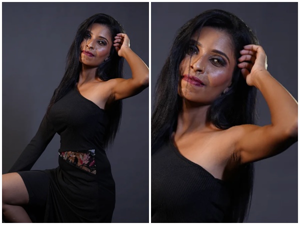 Renu Sudhi Photos, Renu Sudhi in black, Renu Sudhi glamour photoshoot, Renu Sudhi sleevless, Renu Sudhi Video, Renu Sudhi Divorce, Renu Sudhi Life, Renu Sudhi hot, Renu Sudhi and Sudhi, Renu Sudhi Second marriage, രേണു സുധി, രേണു സുധി ജീവിതം, രേണു സു