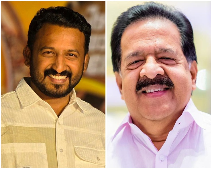 Rahul Mamkootathil and Ramesh Chennithala