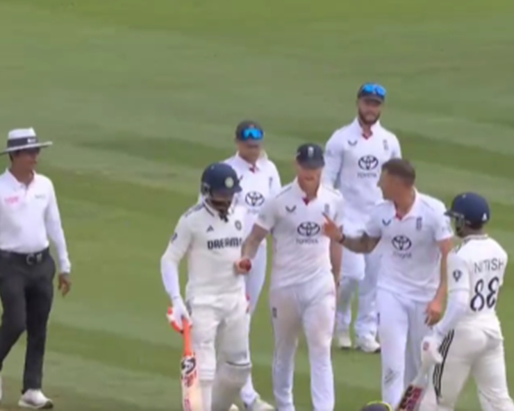 Jadeja hits Carse, Ravindra Jadeja vs Brydon Carse, Lords Test, India vs England