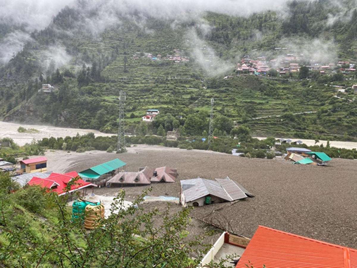 Heavy Rain, Uttarakashi flood, Flood in Uttarakashi, ഉത്തരകാശിയില്‍ മിന്നല്‍ പ്രളയം