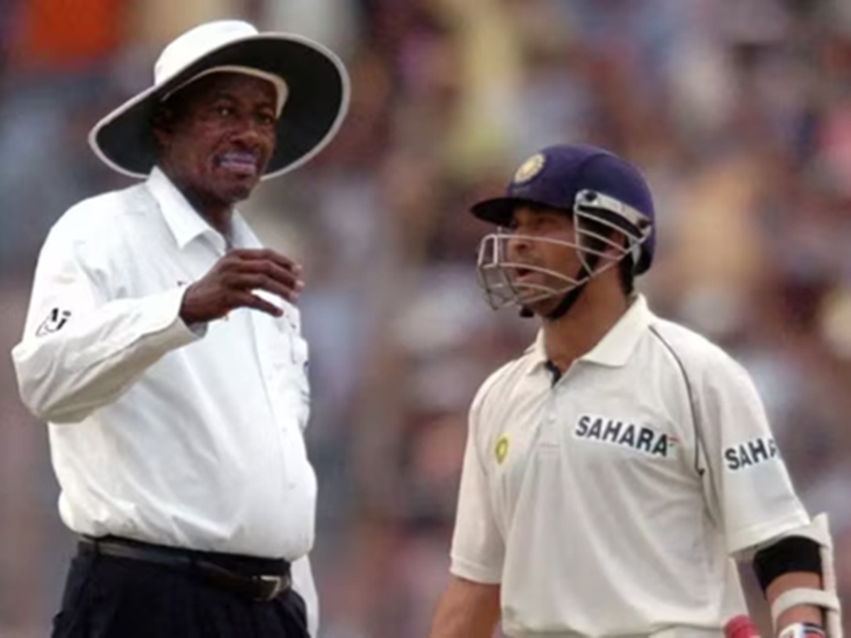 Sachin Tendulkar, Sachin against Bucknor, Sachin and Umpire Bucknor, സച്ചിന്‍ ടെന്‍ഡുല്‍ക്കര്‍, സ്റ്റീവ് ബക്‌നര്‍