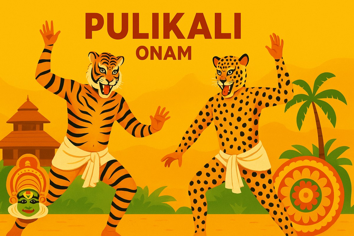 Importance of Pulikali in Onam,Pulikali history Onam festival,Tiger dance Onam Kerala,Pulikali cultural significance,ഓണത്തിലെ പുലിക്കളിയുടെ പ്രാധാന്യം.ഓണം പുലിക്കളി ചരിത്രം,പുലിക്കളി കേരളം ഓണാഘോഷം,പുലിക്കളി ജനകീയ കലാരൂപം