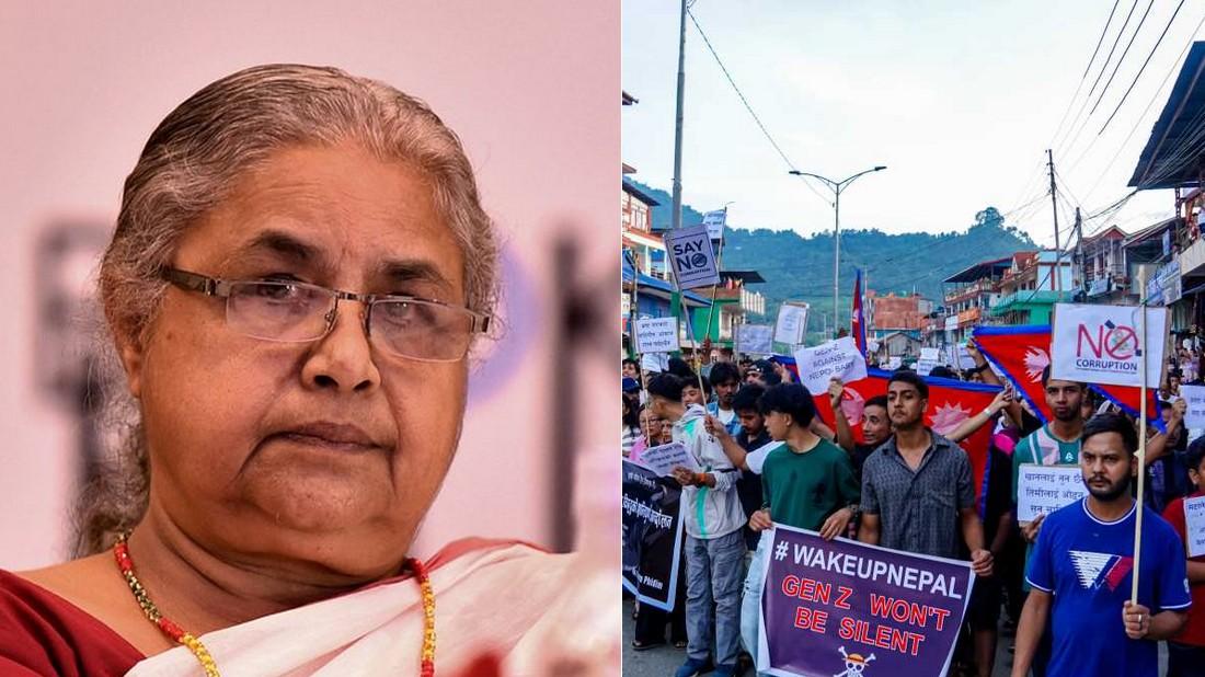 Sushila karki says nepal is her priority election ...