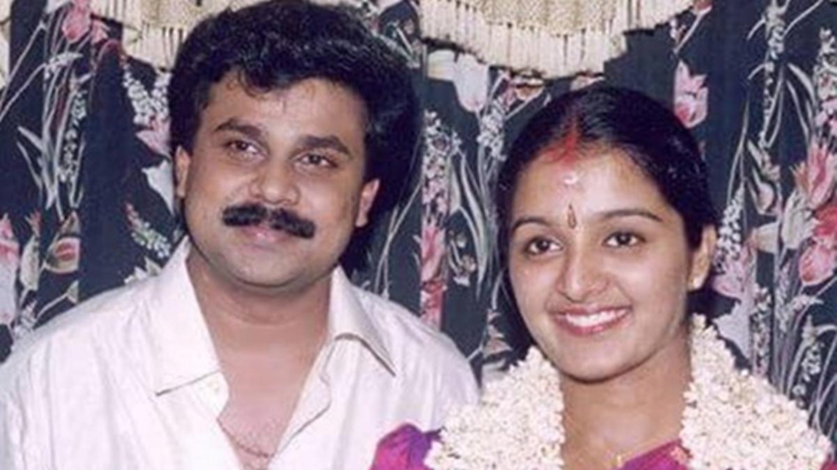 Dileep and Manju Warrier