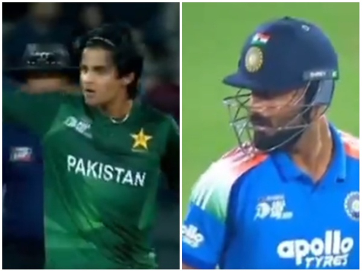 Saad Masood provoking Naman Dhir, India A vs Pakistan A, India Pakistan