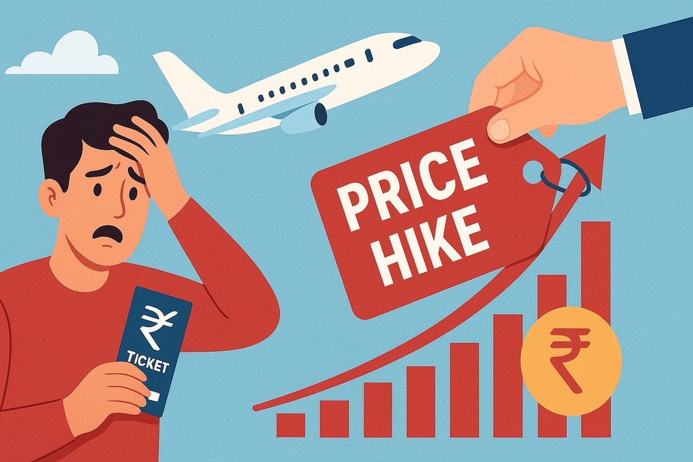 Indigo Crisis, Air India price, Airlines price hike,ഇൻഡിഗോ പ്രതിസന്ധി, നിരക്കുയർത്തി വിമാനകമ്പനികൾ,ആകാശക്കൊള്ള