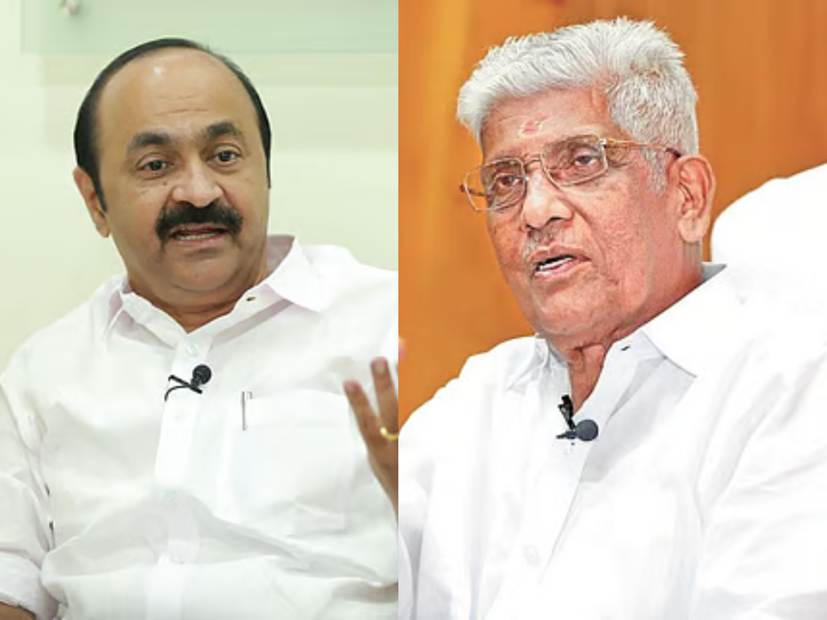 VD Satheesan, NSS, Congress, G Sukumaran Nair, Vellappally Natesan