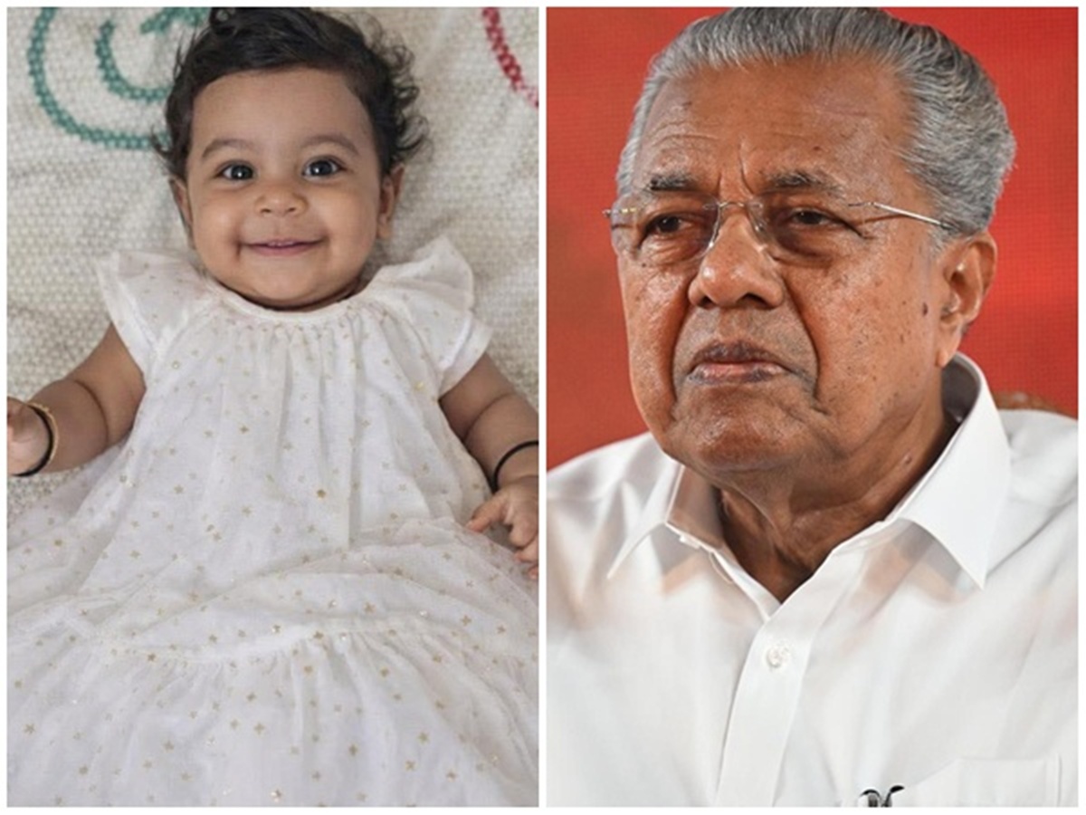 Pinarayi Vijayan and Alin Sherin Abraham