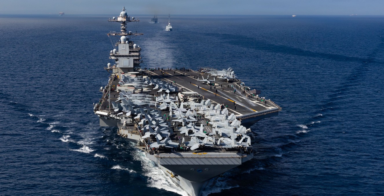 USS Gerald Ford, Iran- USA War, Middle east crisis