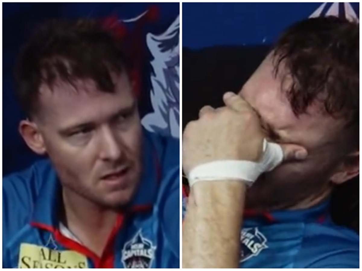 David Miller crying, DC vs GT