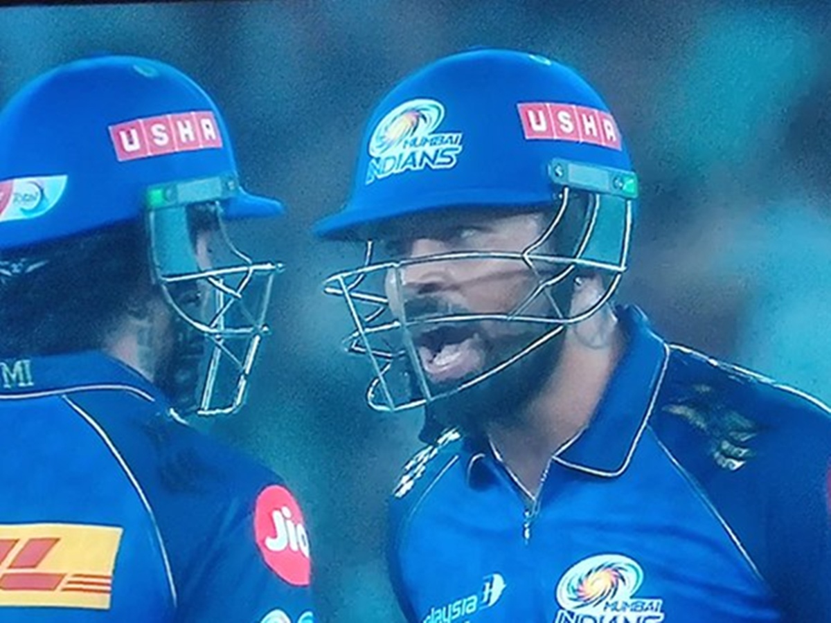 Hardik Pandya angry to Tilak varma, MI vs Gt, Tilak varma Century