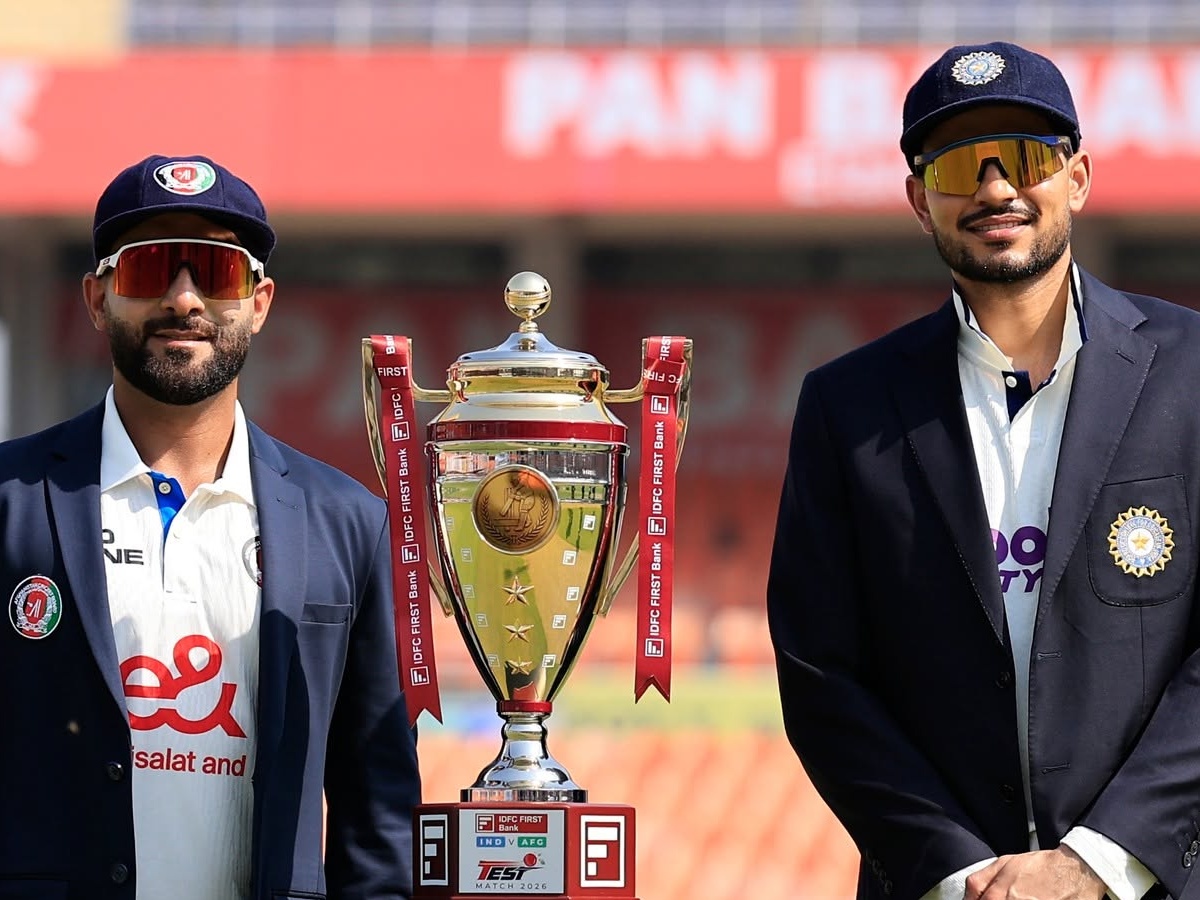 India vs Afghanistan Test: ടോസ് ലഭിച്ച ഇന്ത്യ ...