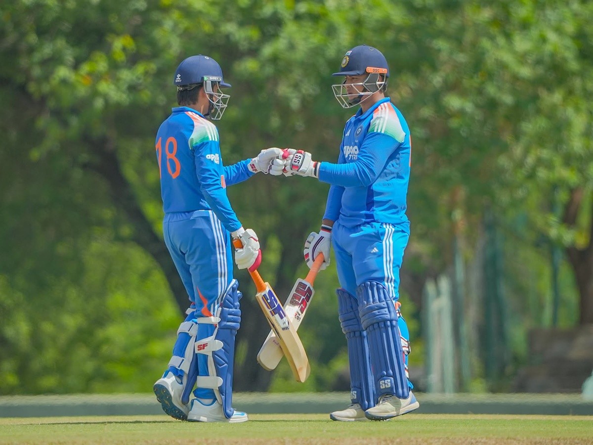 ത്രിരാഷ്ട്ര പരമ്പരയിൽ ഇന്ത്യക്ക് കിരീടം; വൈഭവ് ...