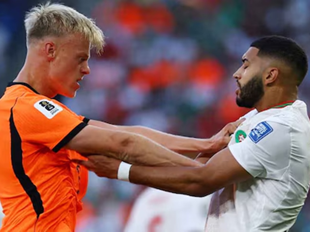 Netherlands vs Morocco: മൊറോക്കൻ പഞ്ചിൽ ...