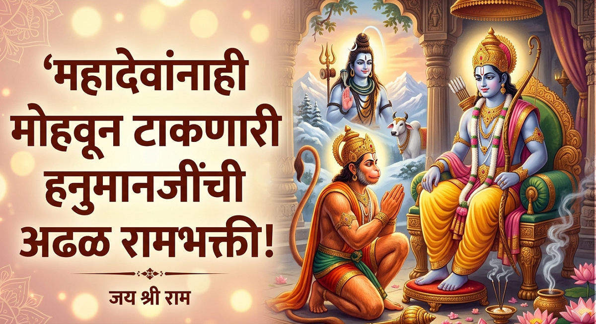 Bhakti Katha हनुमानजींच्या श्वासातून उमटली ...