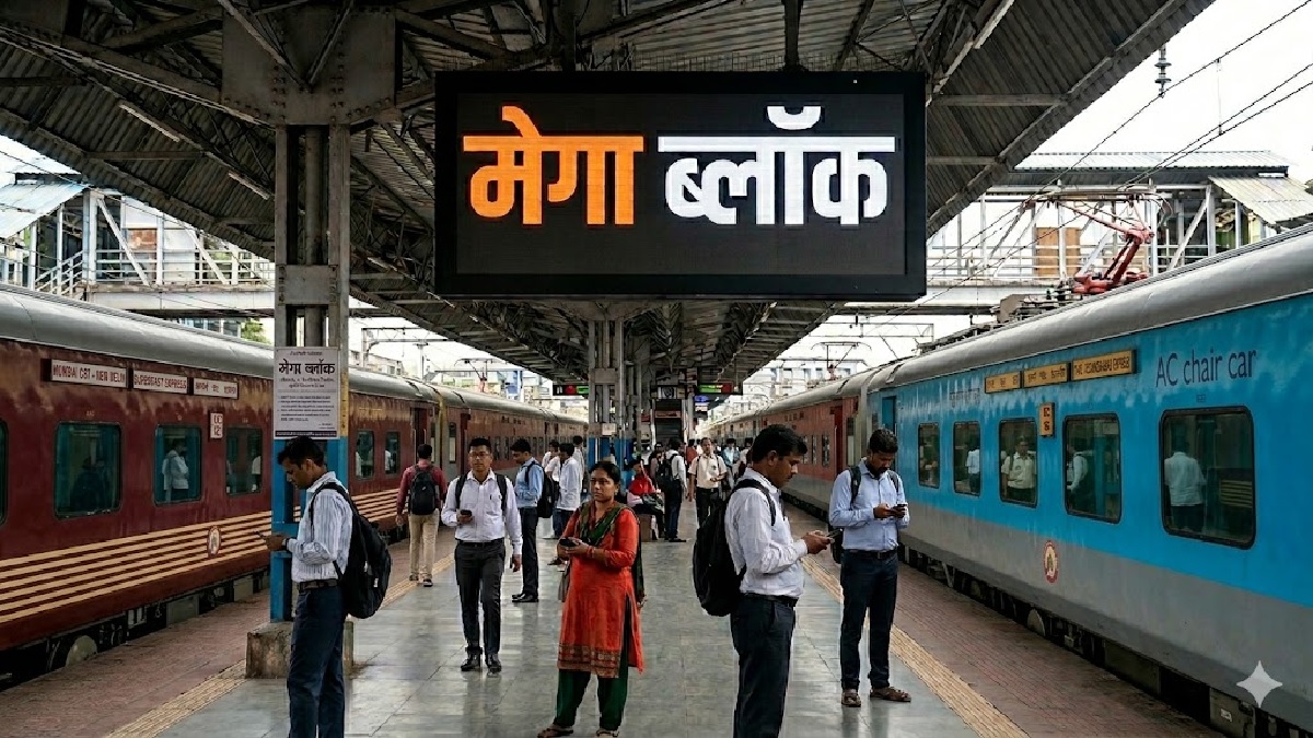 पुणे मार्गावर मोठा रेल्वे ब्लॉक! नागपूर-पुणे ...