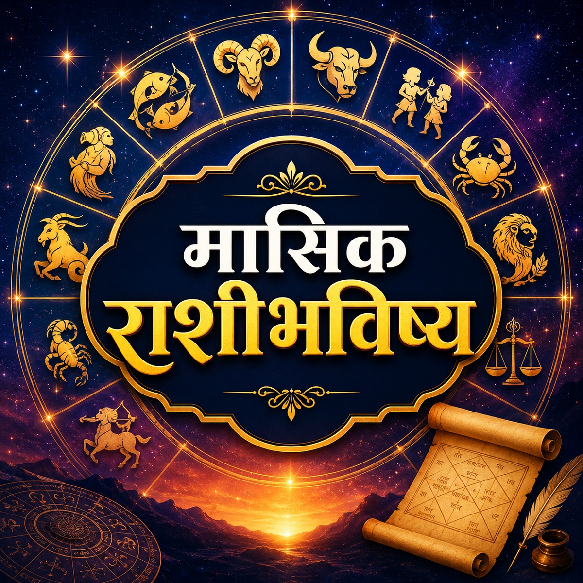 July Monthly Horoscope 2026 मासिक राशिभविष्य: ...