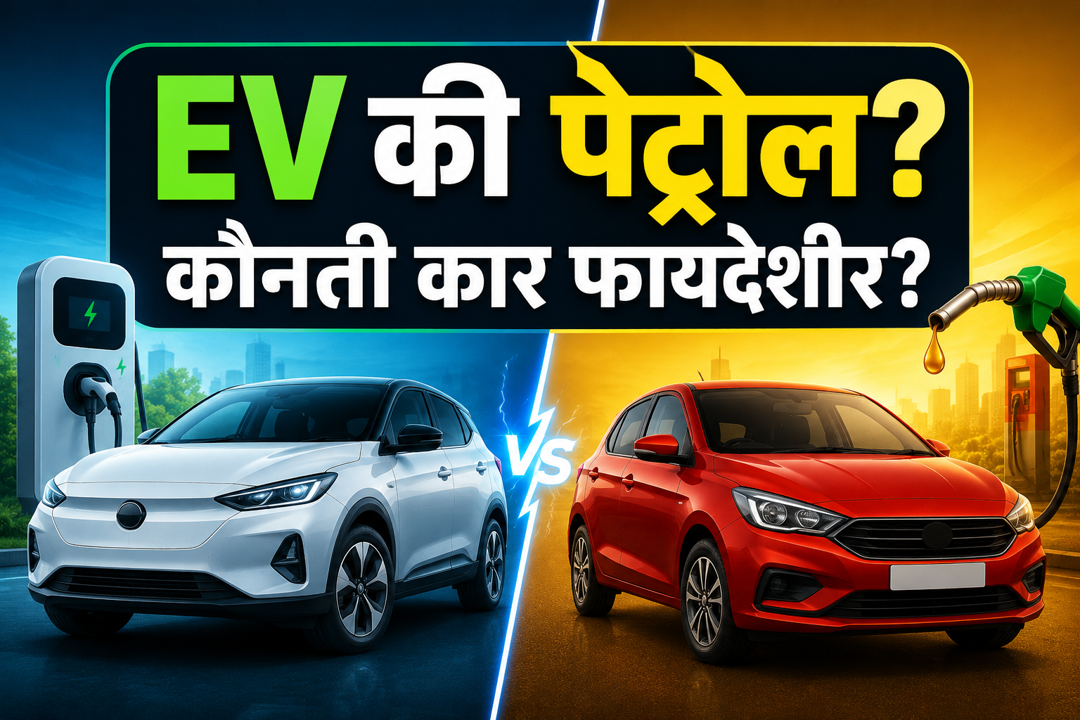EV की पेट्रोल? ५ वर्षांत कोणती कार ठरेल जास्त ...