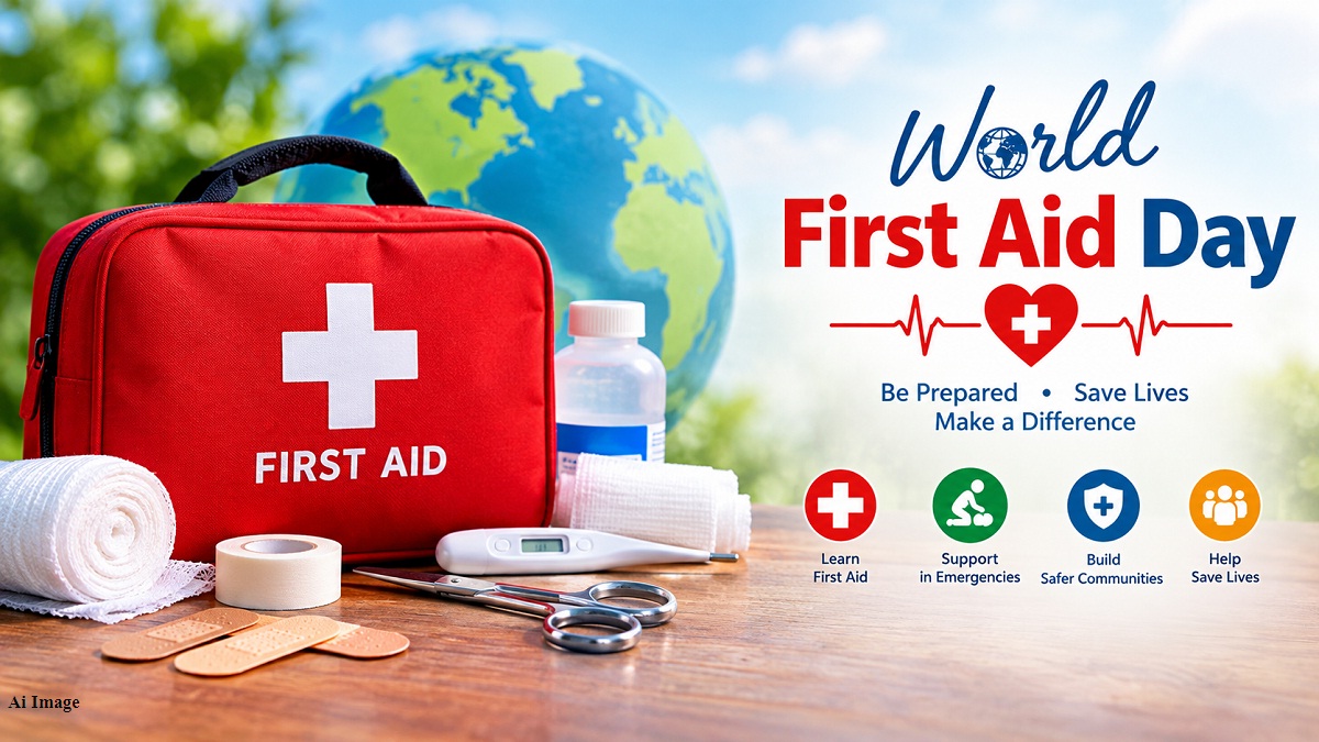 World First Aid Day 2026 : जागतिक प्रथमोपचार दिवस