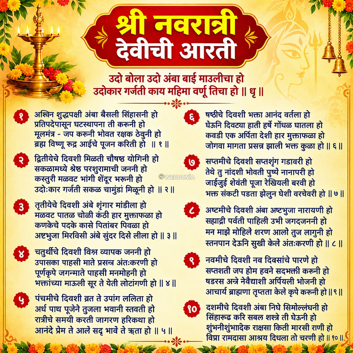 नवरात्राची आरती