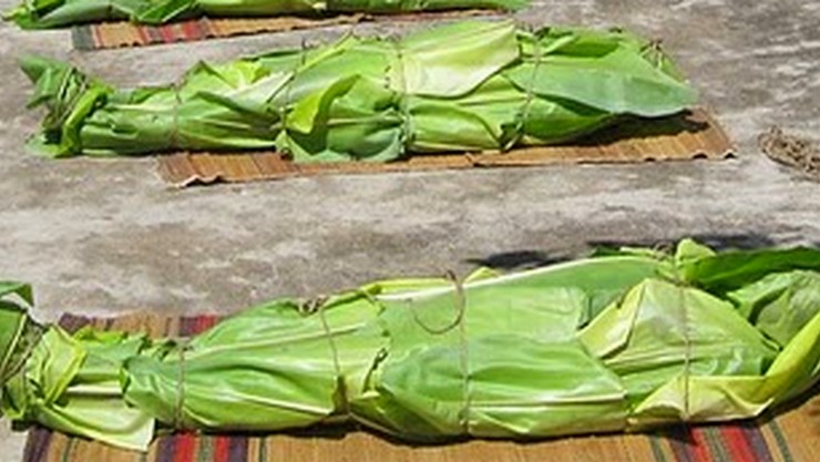 Banana Leaf Bath 1