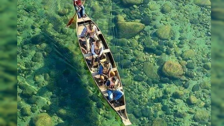 அள்ளிக் குடிக்கலாம்.. அப்படியொரு சுத்தம்..! – மேகாலயா நதி குறித்து ஜல்சக்தி அமைச்சகம் ட்வீட்!