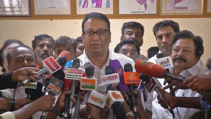 ஈரோடு கிழக்கு தொகுதியில் போட்டியிட விருப்பப்படுகிறேன்: ஈ.வி.கே.எஸ். இளங்கோவன் மகன் பேட்டி