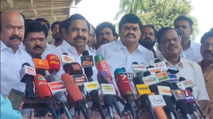 திமுகவின் ஆட்சி தொடர்ந்தால் ஆண்டவனால் கூட காப்பாற்ற முடியாது..! இபிஎஸ்