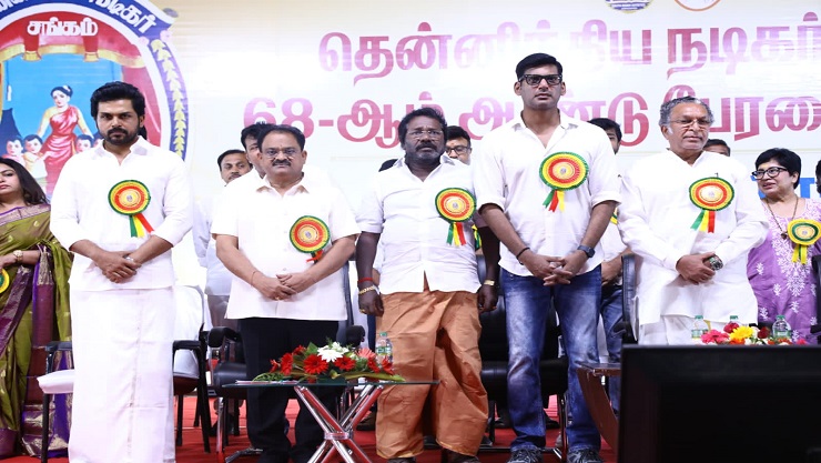 தனுஷ் விவகாரத்தில் ஃபெப்சி அமைப்பு தலையீடு: தென்னிந்திய நடிகர் சங்கம் கண்டனம்.