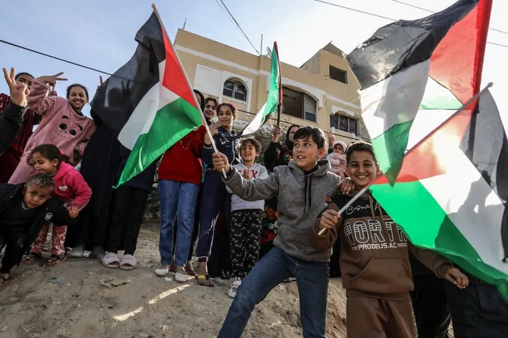 Gaza in celebration