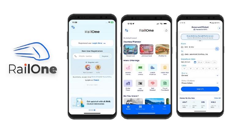 அனைத்து ரயில் சேவைகளுக்கும் ஒரே செயலி! அறிமுகமானது RailOne app! - என்னென்ன வசதிகள் உள்ளது?
