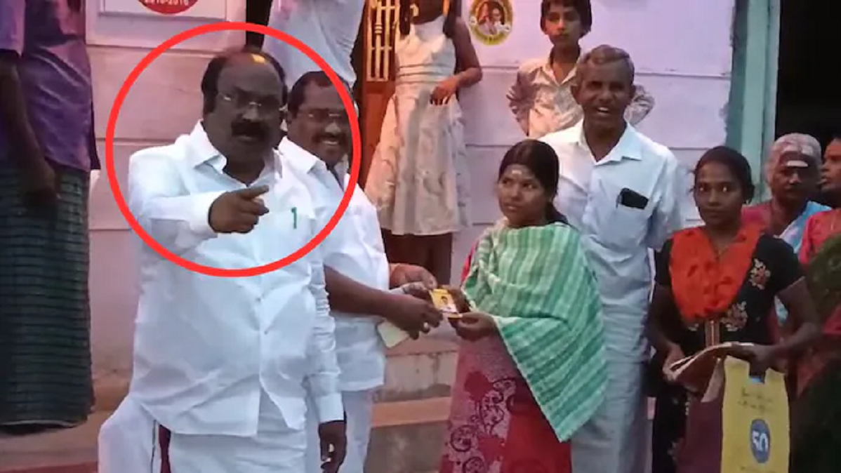 சாலை போடவில்லை என கூறிய நபரை ‘போடா’ என கூறிய திமுக எம்.எல்.ஏ.. பெரும் அதிர்ச்சி..!