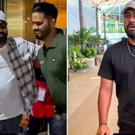 மூன்று மாதத்தில் 20 கிலோ எடையைக் குறைத்த ரோஹித் ஷர்மா… வைரலாகும் புதிய தோற்றம்!