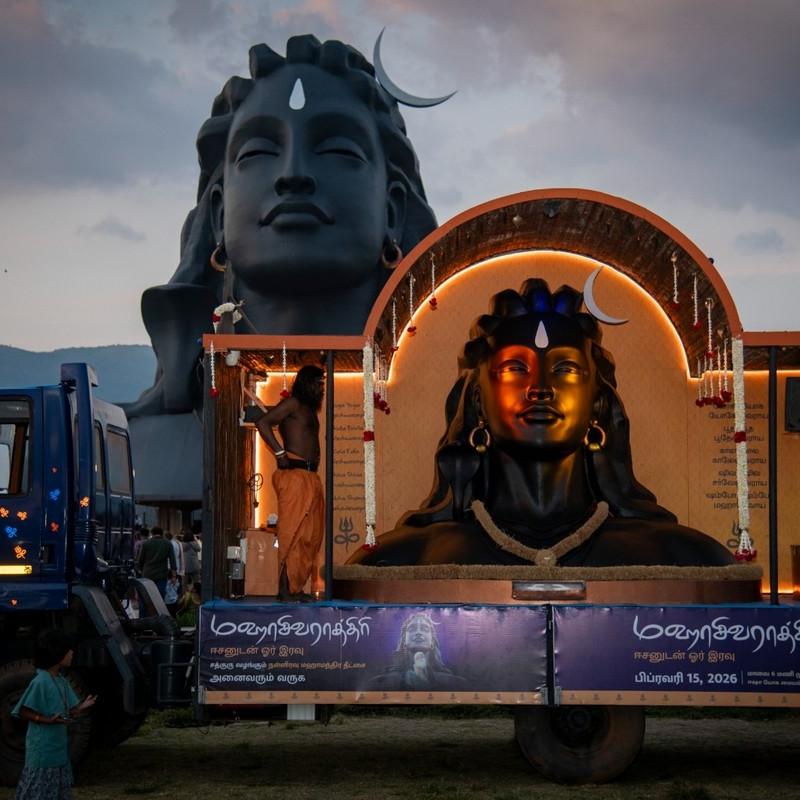 ஈஷா மஹாசிவராத்திரி!.. ஆதியோகி ரத யாத்திரை !..   திருநெல்வேலிக்கு 23-ஆம் தேதி வருகை ..
