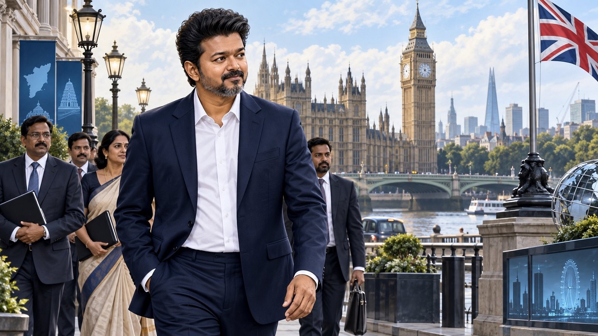 முதல்வர் விஜய்யின் லண்டன் பயண வீடியோக்கள் வட ...