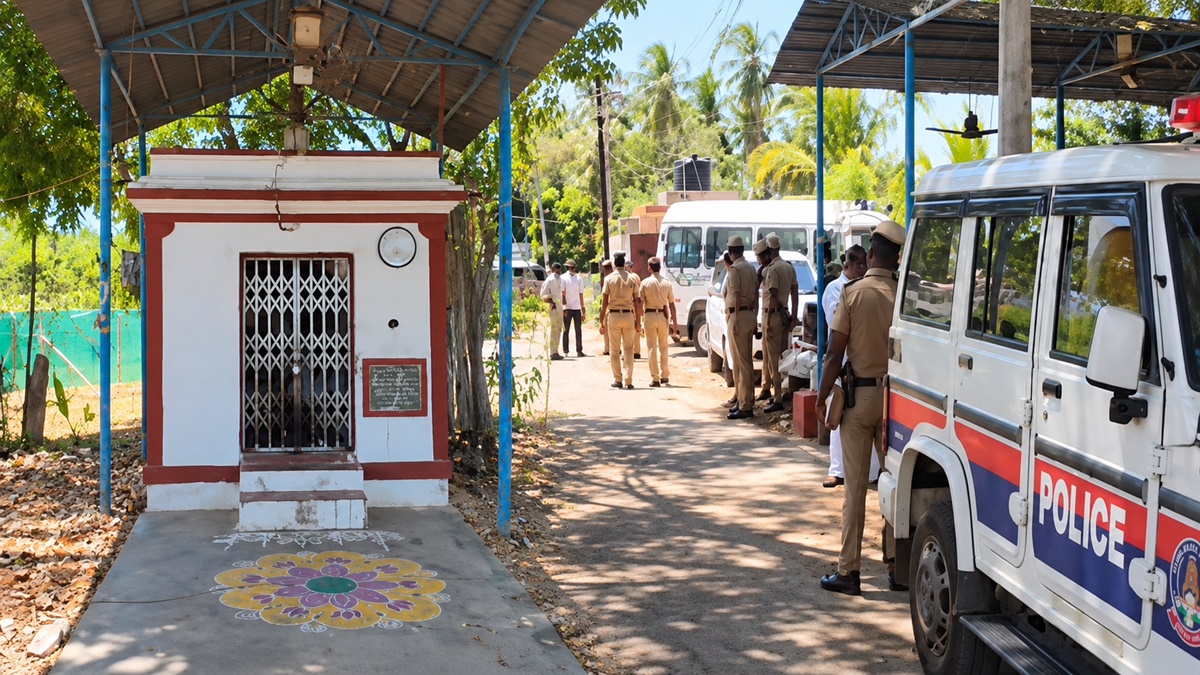 நெல்லை டவுணில் கோயில் தகராறில் இரட்டைக் கொலை.. ...