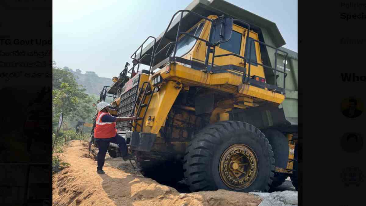 130 ఏళ్ల చరిత్రలో మొట్టమొదటిసారి... హెవీ డంపర్ ...