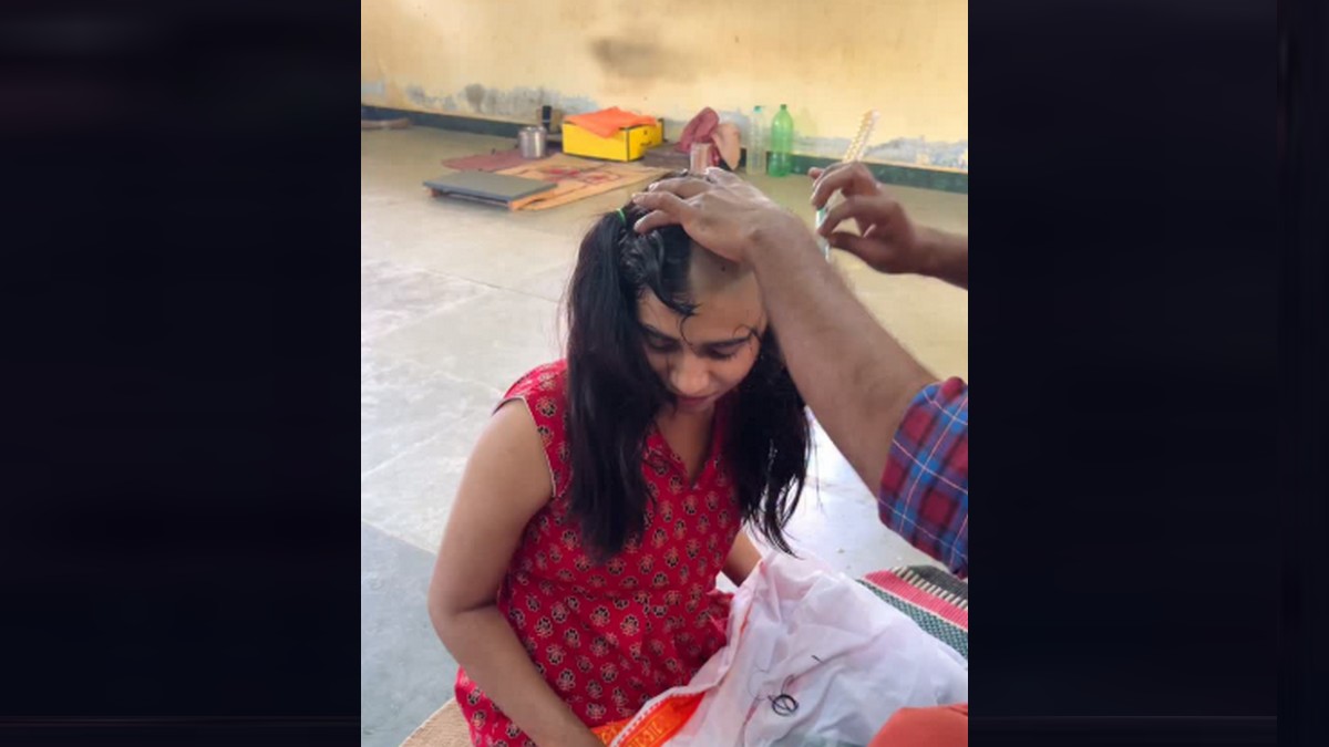 పెళ్లి సంబంధం చూస్తున్నారని గుండు చేయించుకున్న ...