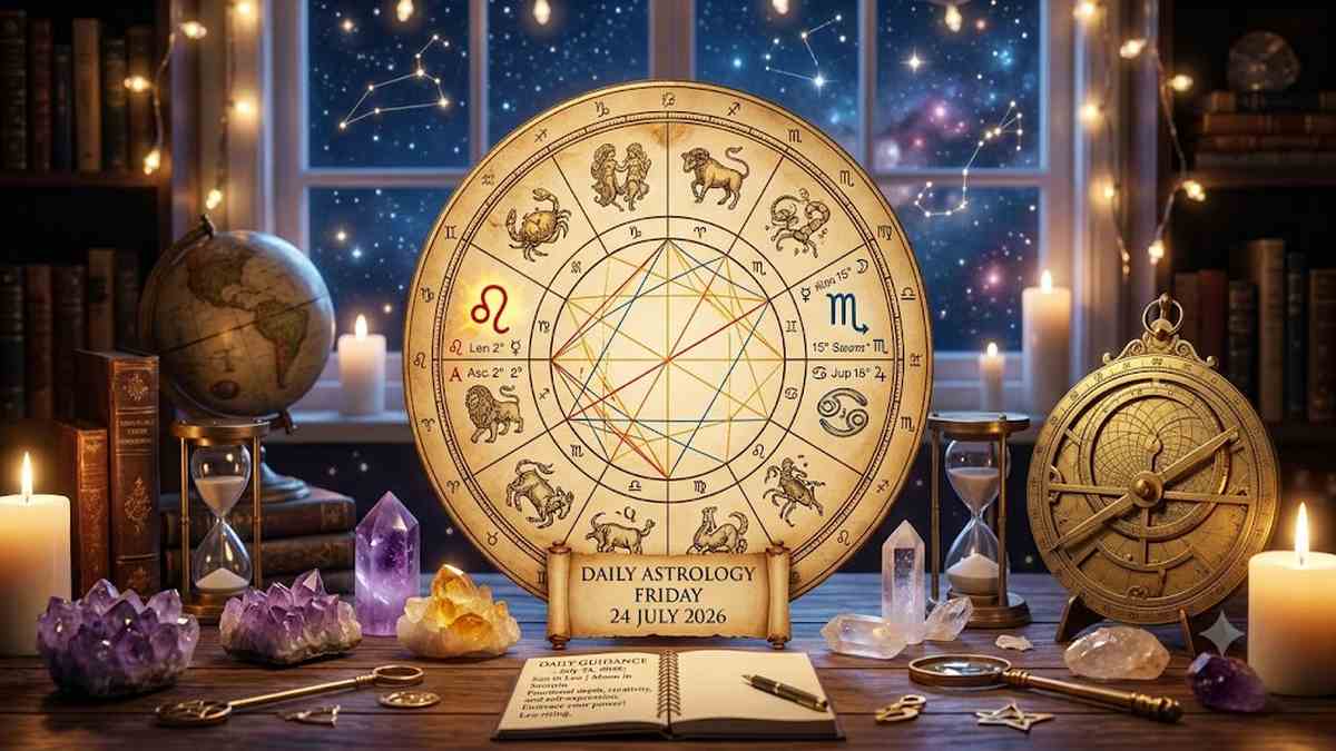 Daily Astrology: 24-07-2026 శుక్రవారం ఫలితాలు.. ...