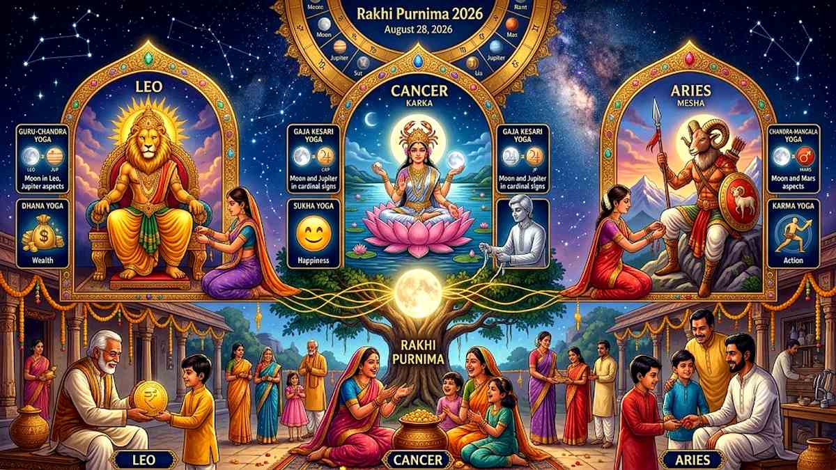 రాఖీ పౌర్ణమి రోజున మూడు యోగాలు.. మేషరాశికి ...