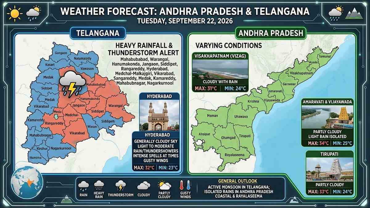 సెప్టెంబర్ 22, 2026 నాటి తెలుగు రాష్ట్రాల ...