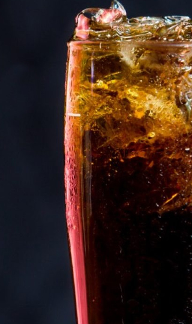 Why drinking soft drink with meals is a bad idea?