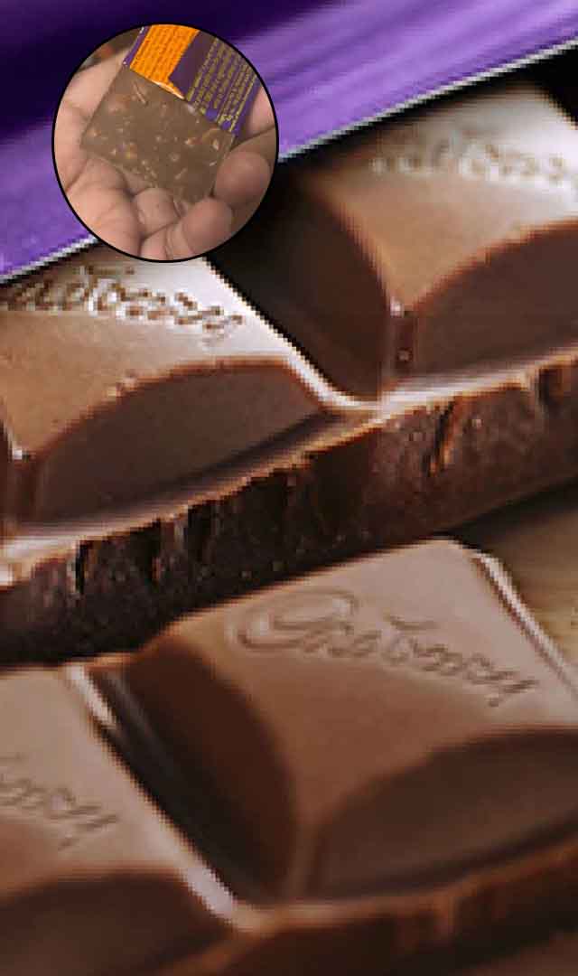 Man finds worm crawling in Cadbury Dairy Milk Chocolate