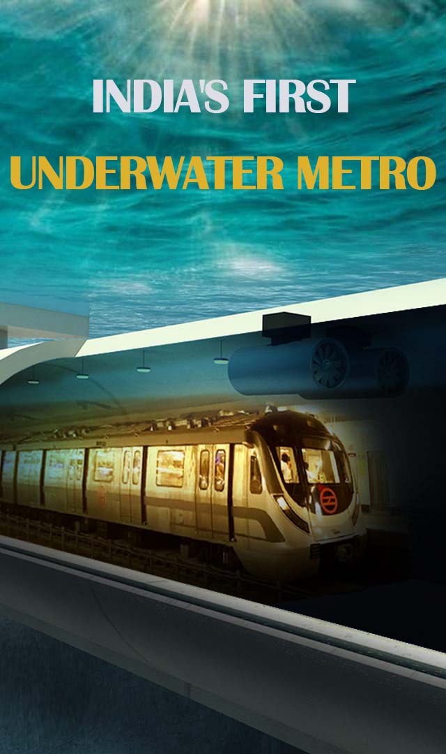 India's first underwater metro service: All you want to know