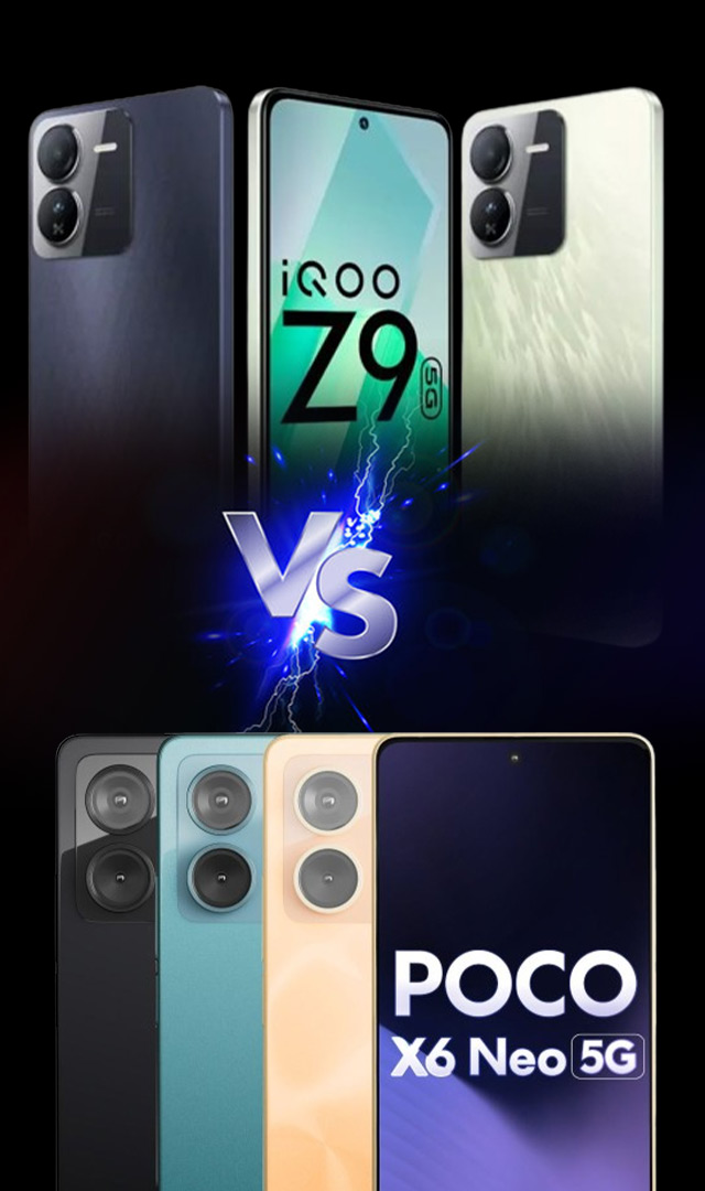 POCO X6 Neo 5G vs iQOO Z9 5G: Which one’s better?